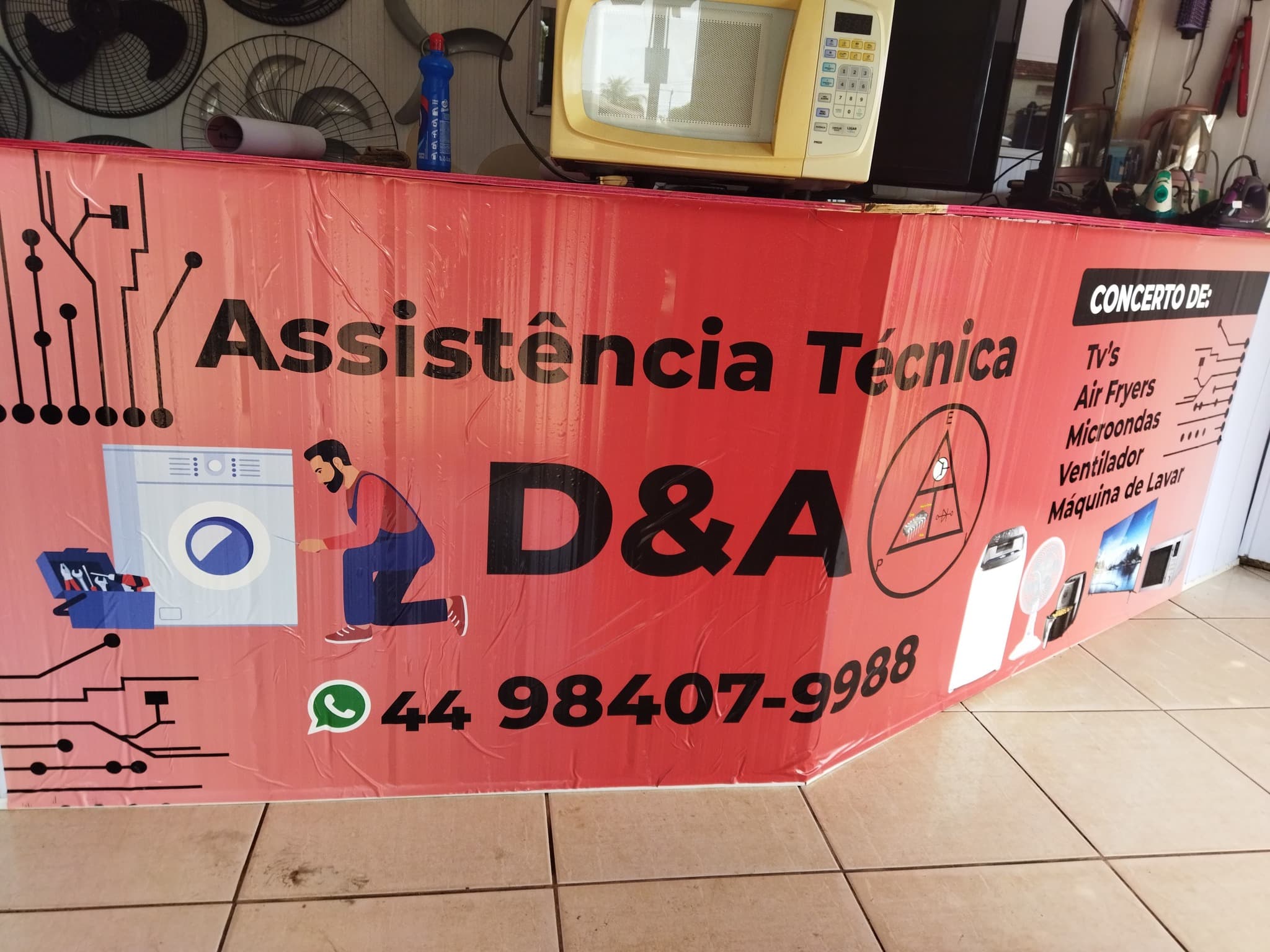 🔧 Novo negócio em Maria Helena: Assistência Técnica D&A chega para ampliar serviços na cidade
